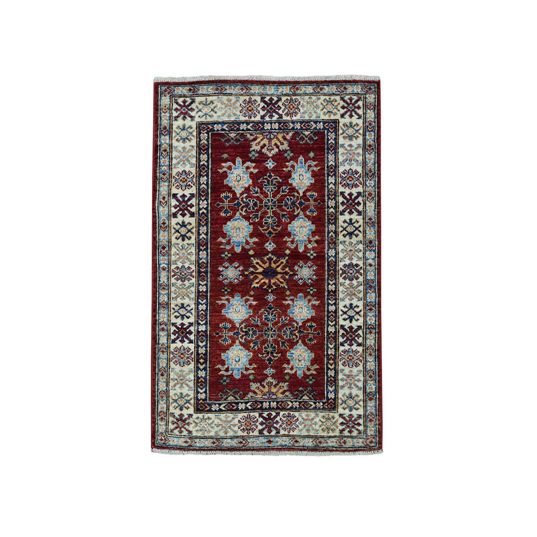 Casual Wool Hand-Knotted Area Rug 2'8